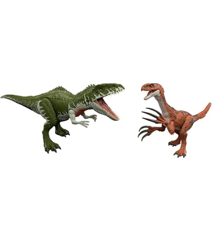 Amazon.com: MAGNETOE Jurassic Giganotosaurus & Therizinosaurus 2
